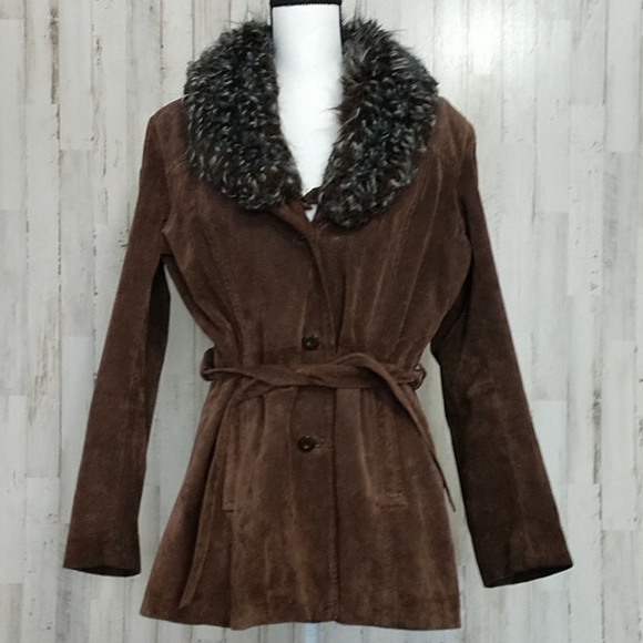 Wilsons Leather Jackets & Blazers - Wilsons Women's Brown Leather Coat